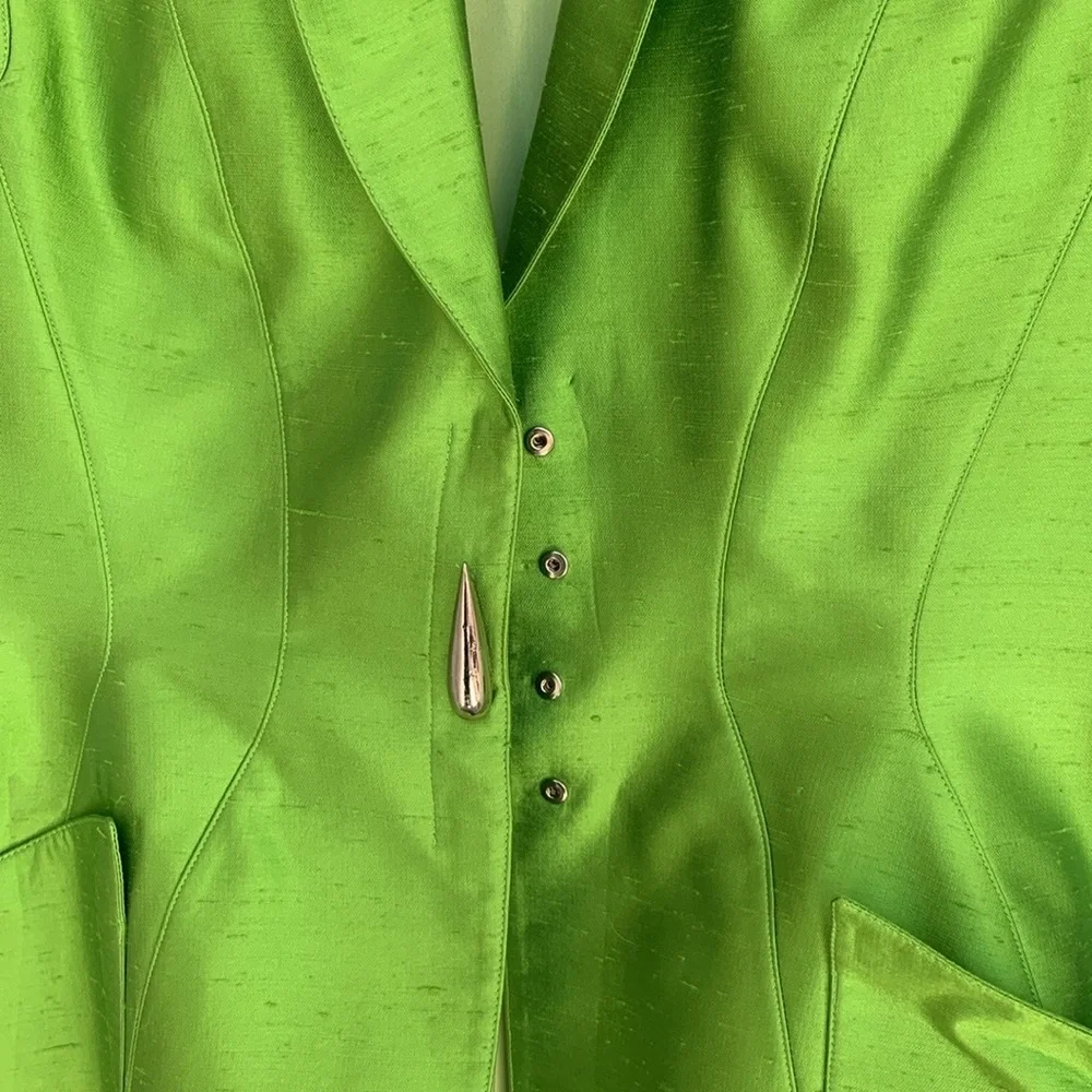 Thierry Mugler Paris Silk Pant set - Picture 7 of 8